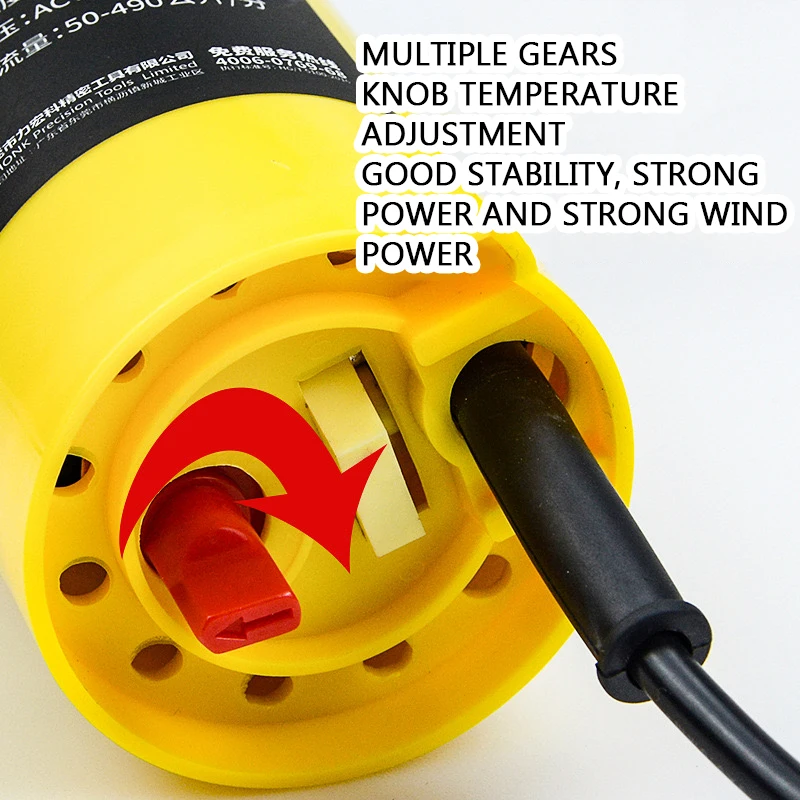 1080 Вт сплит-пластиковый сварочный аппарат высокомощный пистолет горячего