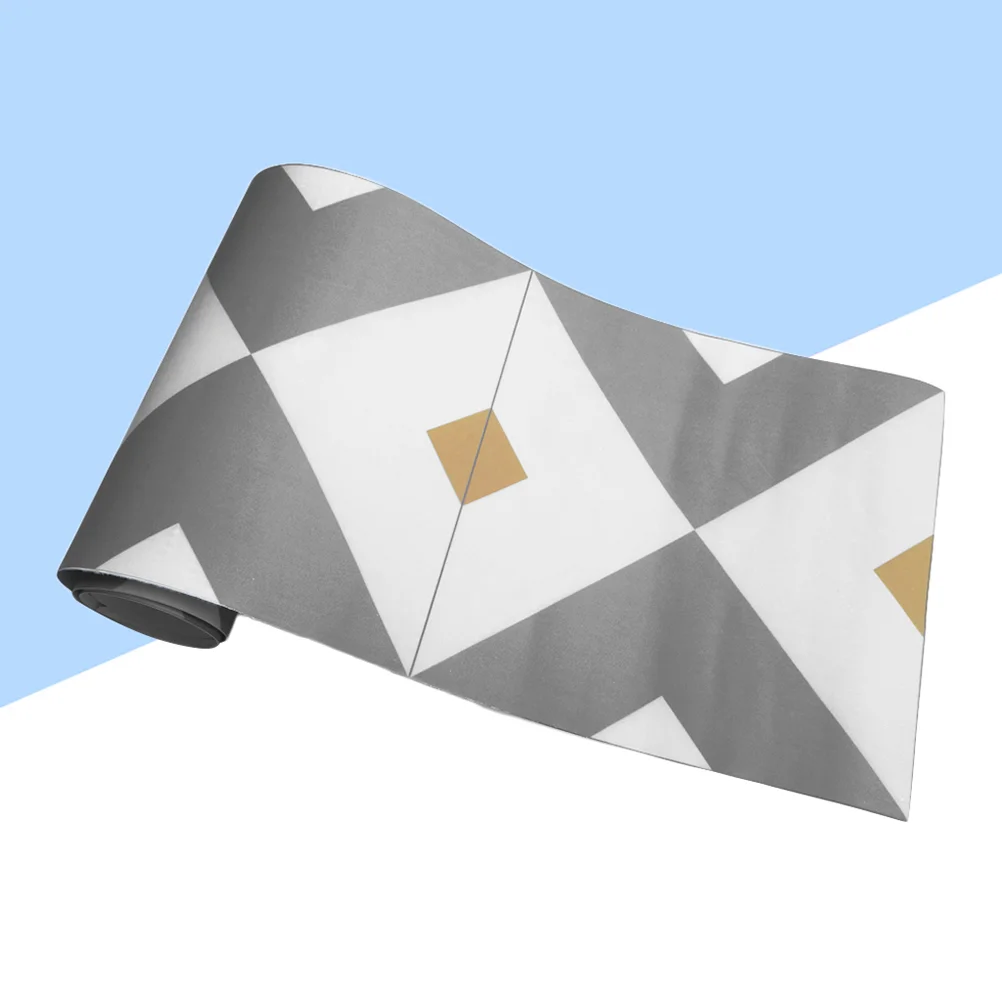 

Tile Backsplash Stickers Self Adhesive Wall Tiles Wallpaper Peel Vinyl Mural Removable Kitchen Geometric Sticker Decorative