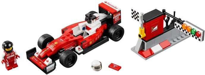 184 шт. Scuderia Ferrari SF16-H 75879 строительный блок серии Super Racing 10778 кирпичей для детей