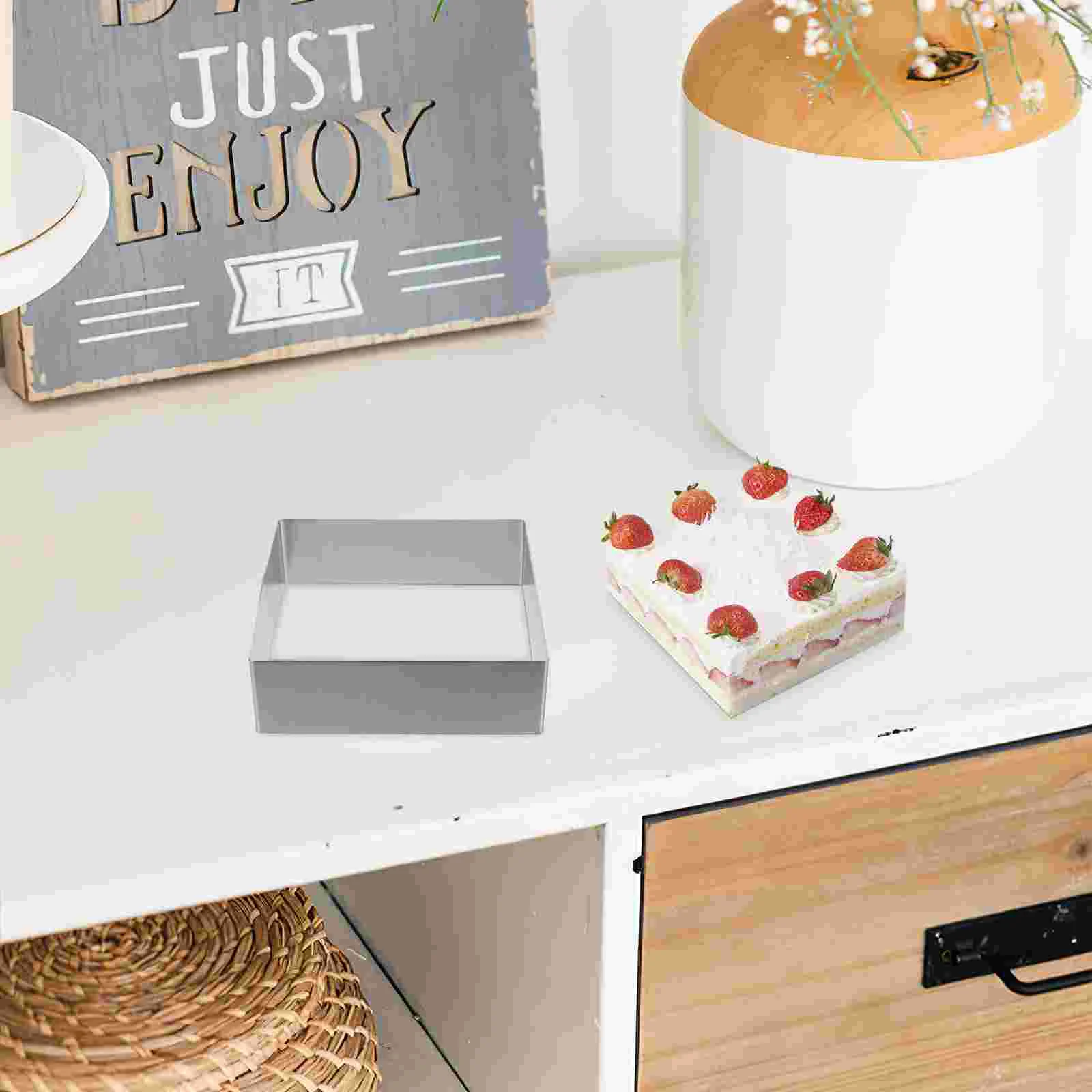 Кольцо для торта из нержавеющей стали форма печенья мусс овальные формочки круг