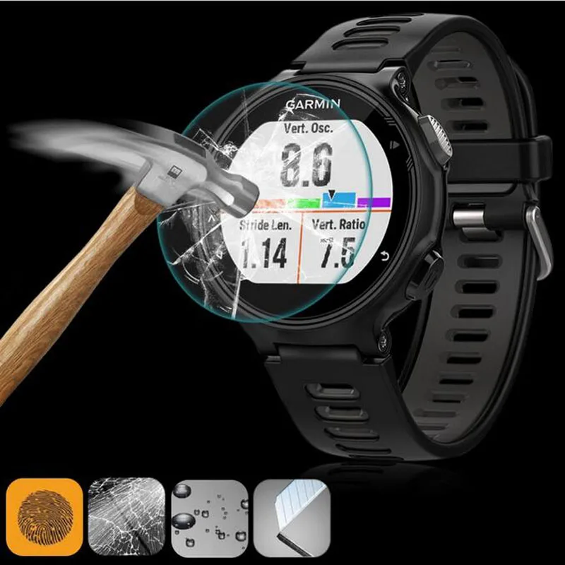 Защитная пленка из закаленного стекла для смарт-часов Garmin Vivomove
