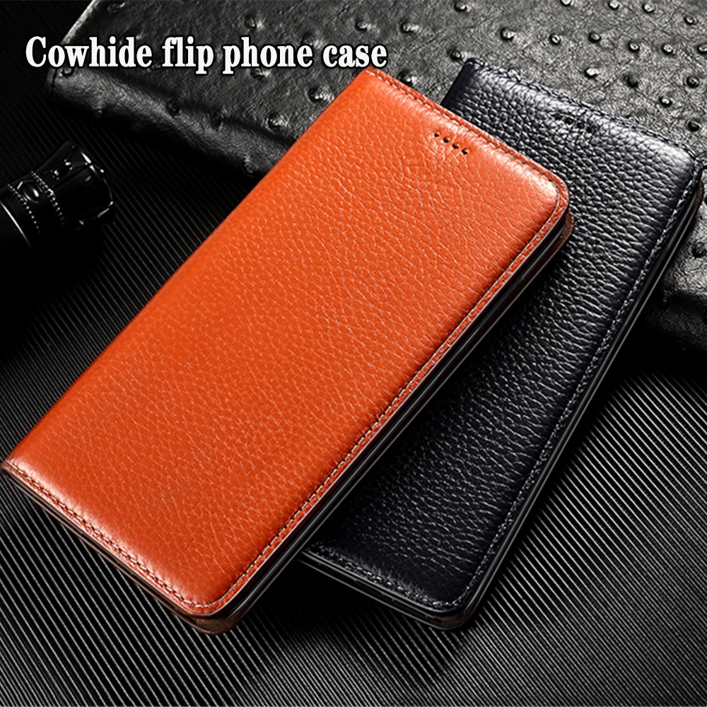 

Leather Cowhide flip phone case for xiaomi Redmi K60E K60 K50 K40 K30 K20 Pro K50 K30 Ultra luxury card slot phone bag