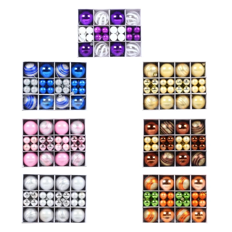 

40 шт. елочных шариков, 40 шт./набор