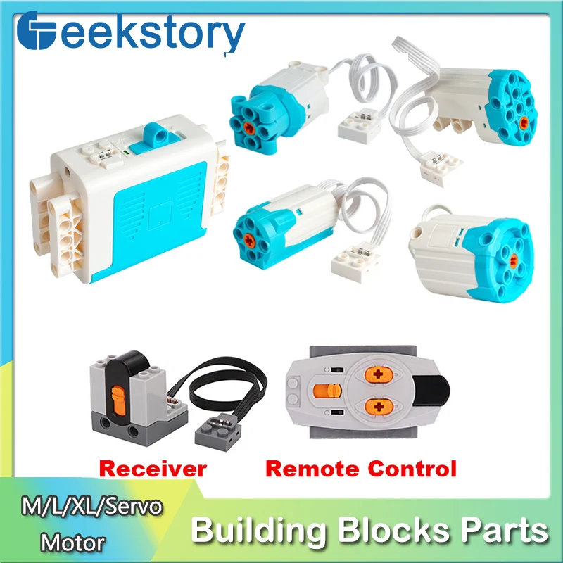 M L XL Серводвигатель Батарейный ящик Функция питания Технические детали Набор
