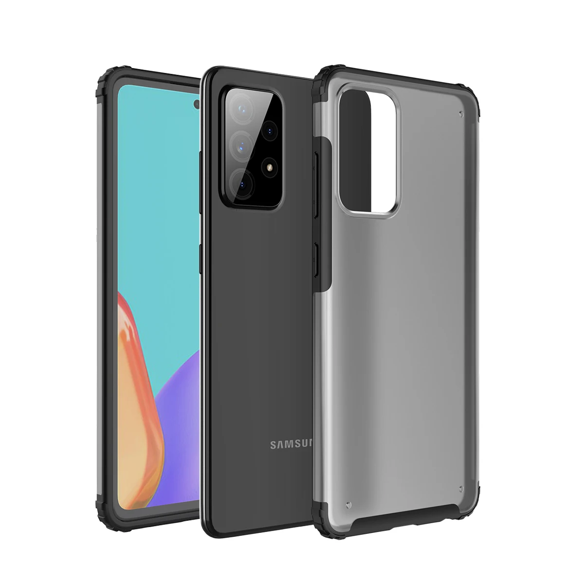 

For Samsung Galaxy A52 A52s 5g Case On Samsunga52 A 52 S 52s 52a Bumper Cover Phone Coque Matte Soft Tpu Funda Samsun Samsumg