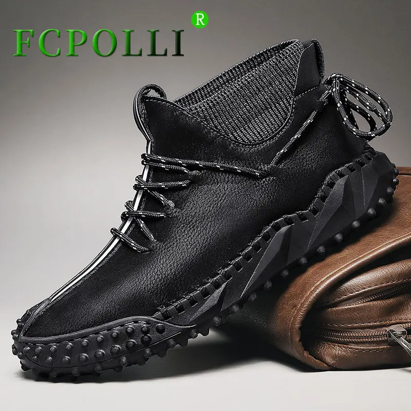 

Мужские кожаные кроссовки для гольфа, черные или серые спортивные туфли для мужчин, модель 2022 года