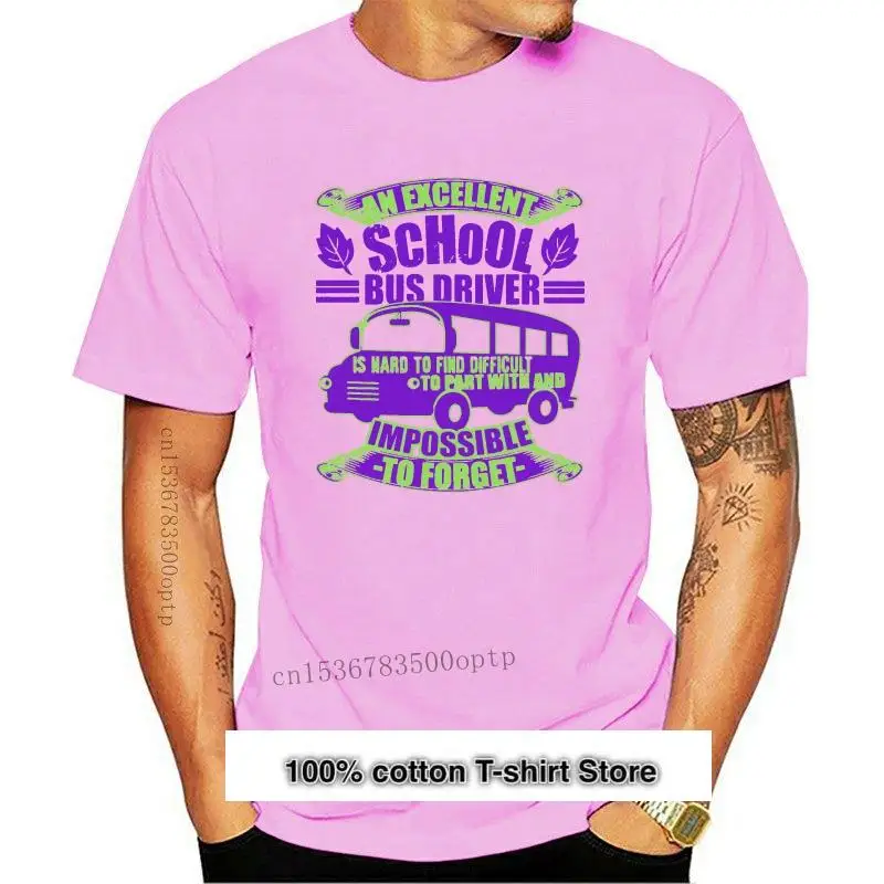 

Nueva camiseta de проводник autobús escolar, camiseta de't забудьте, отлично