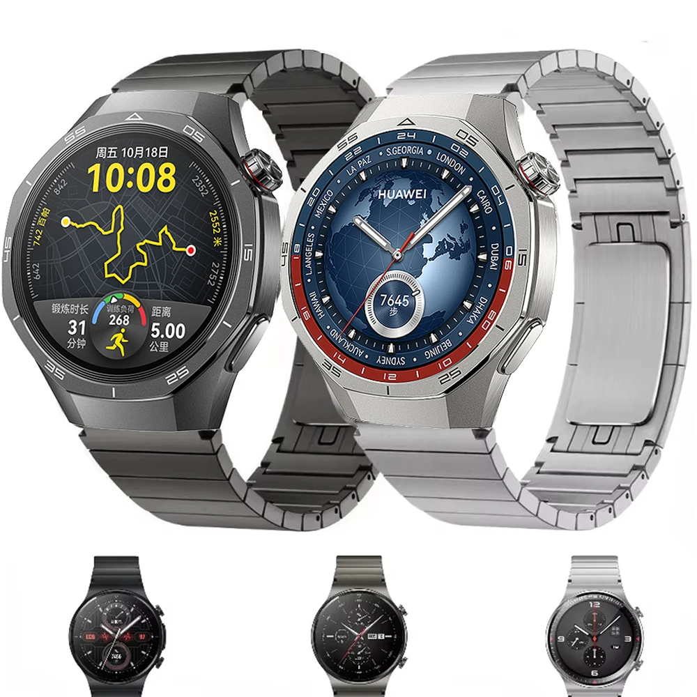 Фото Металлический ремешок 22 мм для часов Huawei GT2/3 Pro 46 мм, Amazfit GTR 2e 4/3 Pro, высококачественный деловой браслет для Samsung Gear S3 Frontier №1