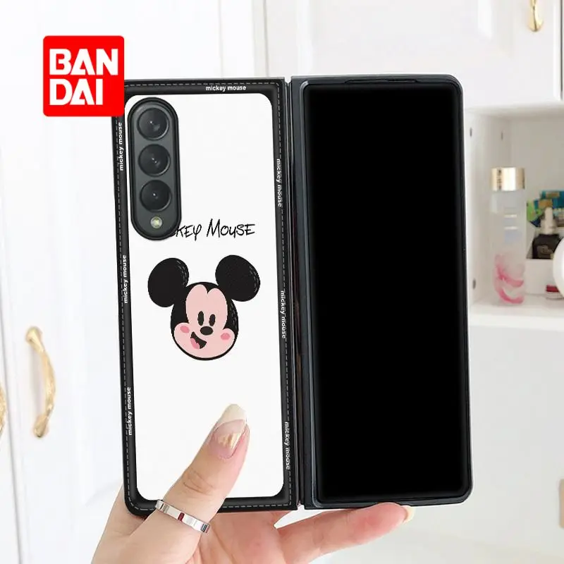 

Bandai Disney Case for Samsung Galaxy Z Fold 2 zfold3 W 22 21 20 Kawaii folding Phone Protective Cover Non-Slip Coque Fundas