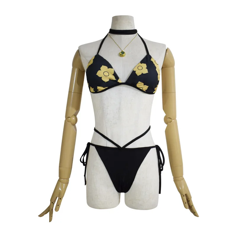Женский купальник для косплея из аниме мое платье пикантный бикини бюстгальтер