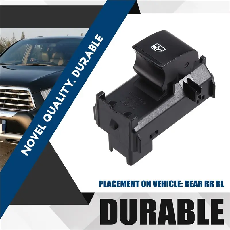 Фото Комплект переключателей стеклоподъемников 84810-0E050, 2 шт., для Toyota Highlander 15-20, Camry 11-17, кнопка подъема заднего стекла 848100E050 №3