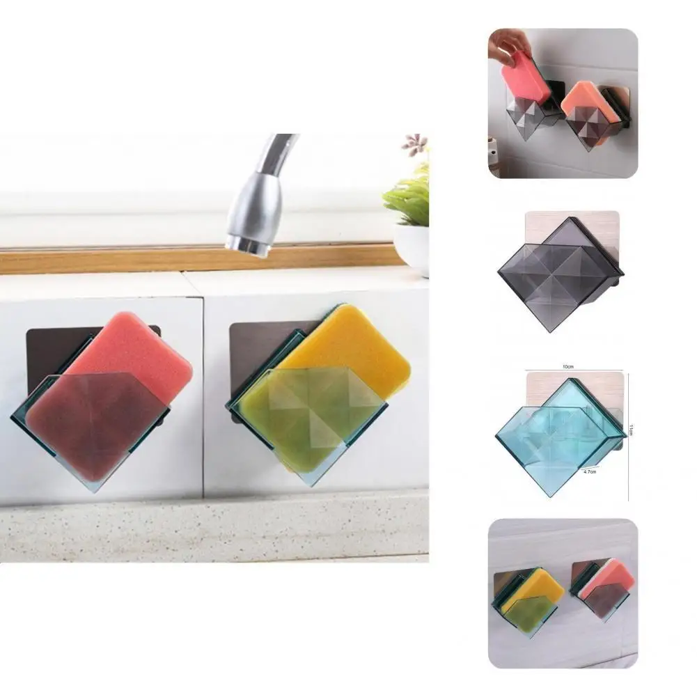 

Chic Long Lasting Easy to Clean Rounded Corners Storage Case for Restaurant Storage Case Sponge Brushes Holder