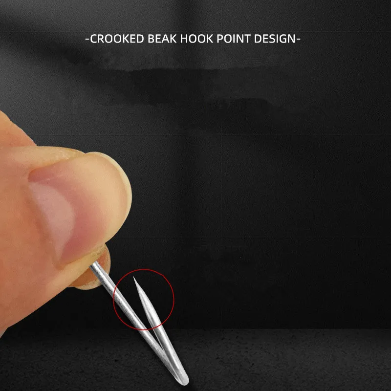 3 шт./партия рыболовные крючки из нержавеющей стали