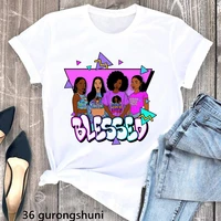 its mot easy being a queen graphic print tshirt women colorful black girls magic t shirts femme harajuku kawaii white t shirts