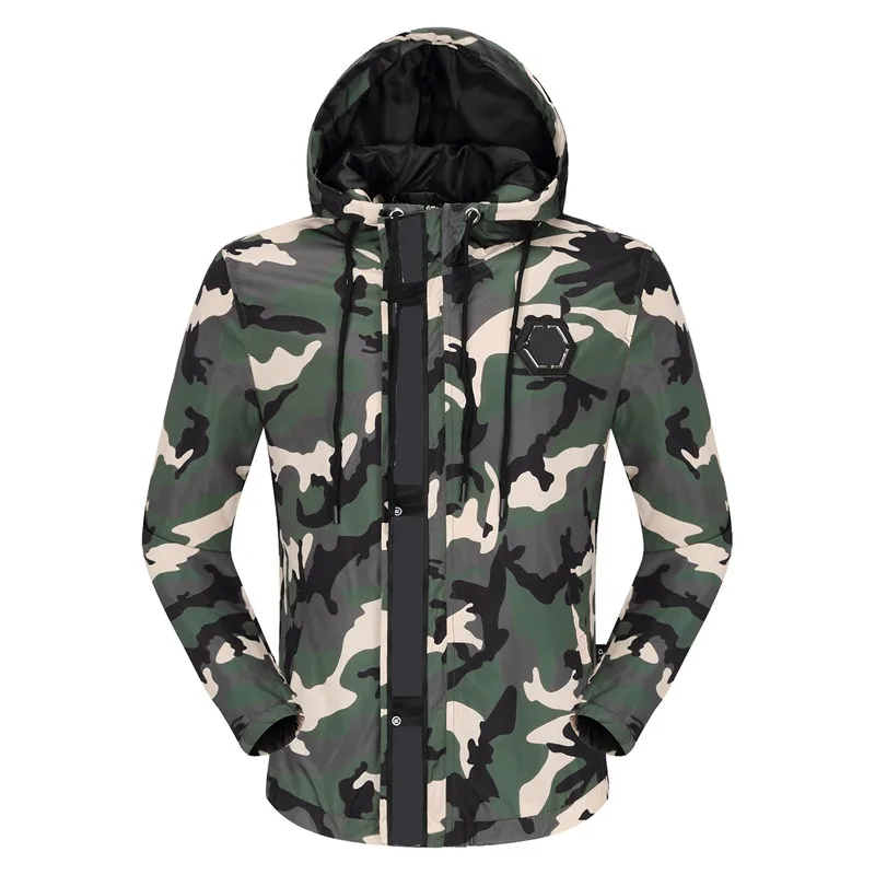 

PP Skull Head New Autumn Winter Fashion Plein Leather Jacket Men Casual hip-hop Punk Man Leather Coat giacca di pelle