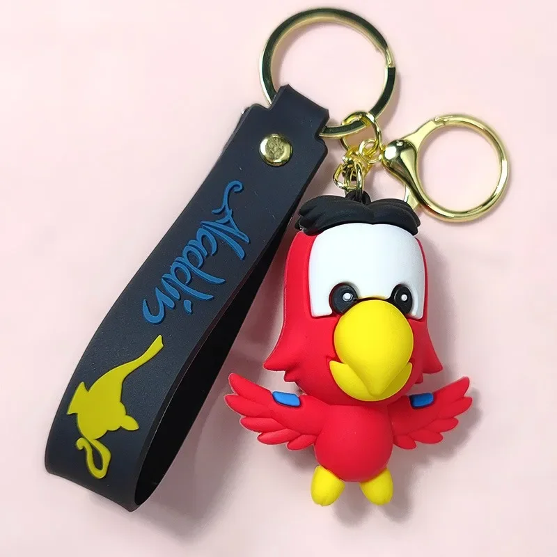 Аниме Аладдин Принцесса Жасмин Джин Фигура Брелок Модное Розовое Золото Серебро