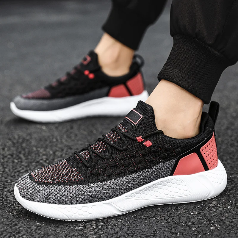 

Men Shoes Breathable 2023 New Running Sneakers Men Casual Shoes Men Footwear Soft Comfortable Plus Size Walking Shoes size36-46
