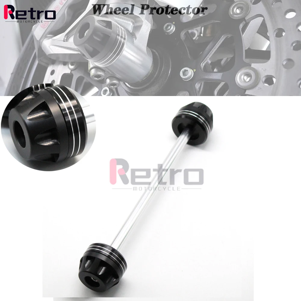 

Front Axle Fork Crash Slider For YAMAHA XP500 T-MAX 500/530 2008-2017 Motorcycle Accessories Wheel Protector TMAX500 TMAX530