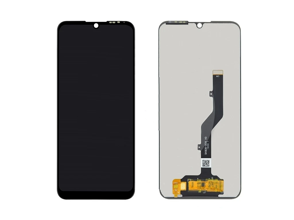 Дисплей (экран) в сборе с тачскрином для ZTE Blade A7 (2020) A5 черный | Мобильные телефоны и