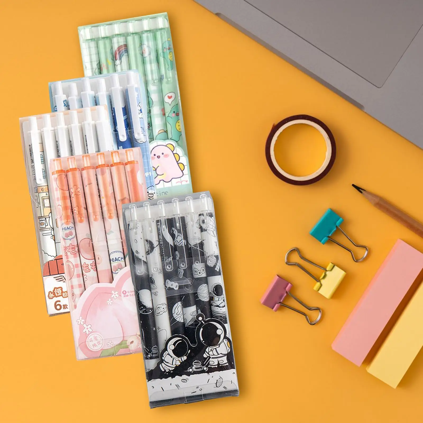 Ручки шариковые 0 5 мм 6 шт.