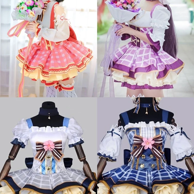 Фото Аниме 2026! Костюм для косплея Love Live! Уми Сонода, Котори Минами, Тоуджо Нозоми, Николь: очаровательное платье, униформа SJ, женский костюм для косплея №1