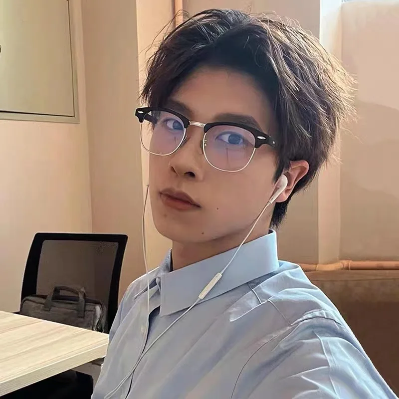 Солнцезащитные очки унисекс в стиле ретро с функцией блокировки синего света