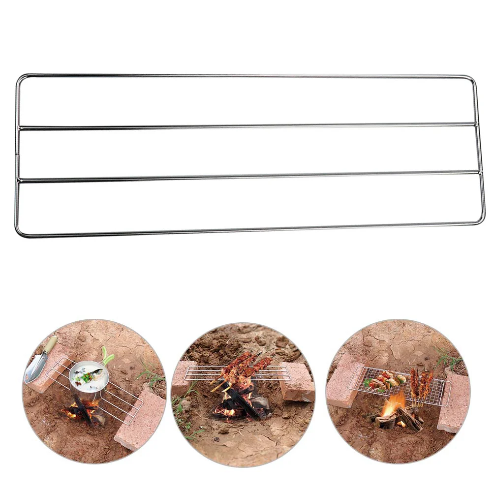 

1 Set of Outdoor Cooking Pot Rack Cooling Rack Picnic Barbecue Tool