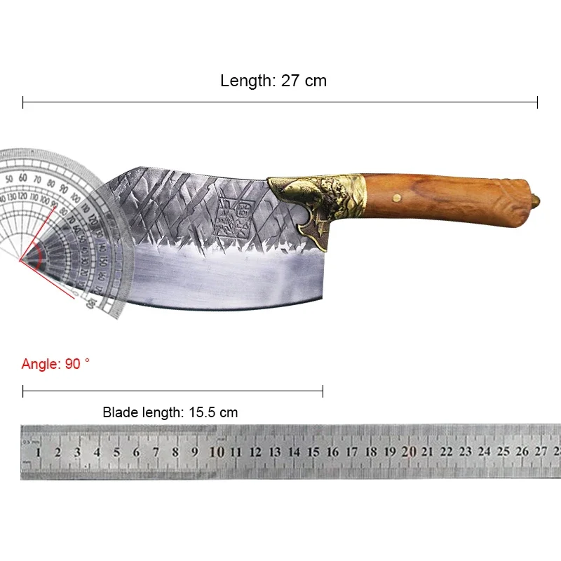 Аутентичный японский ручной Кованый 58-60RHC кухонный нож классический