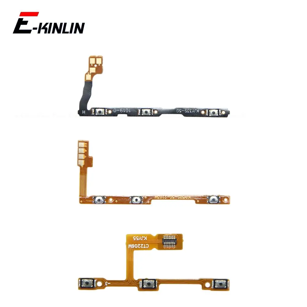 

Гибкий кабель Кнопка регулировки громкости источник энергии включения ключа для Vivo Y54s Y55 Y55L Y55s 5G 2022 Y65 Y66 Y67 Y69