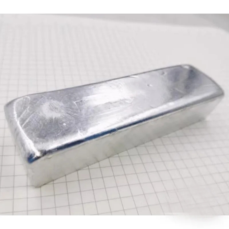 99.995% чистый индийский блок слиток образец металлического элемента 49 дюймов