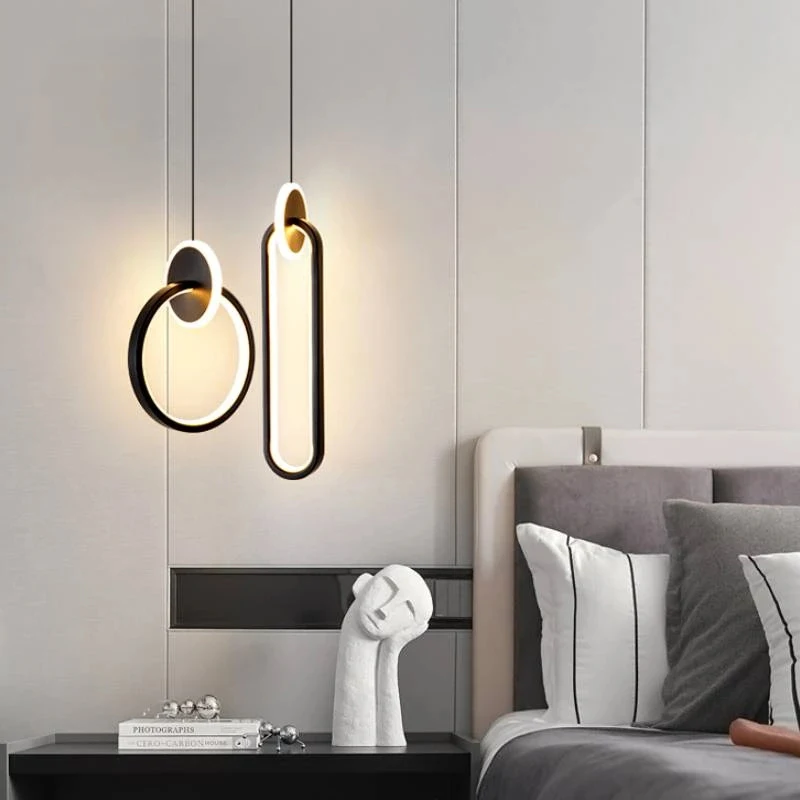 

LED Pendant Lights Indoor Lighting Hanging Lamp Home Kitchen Dining Tables Bedside Living Room Decoration Modern Light