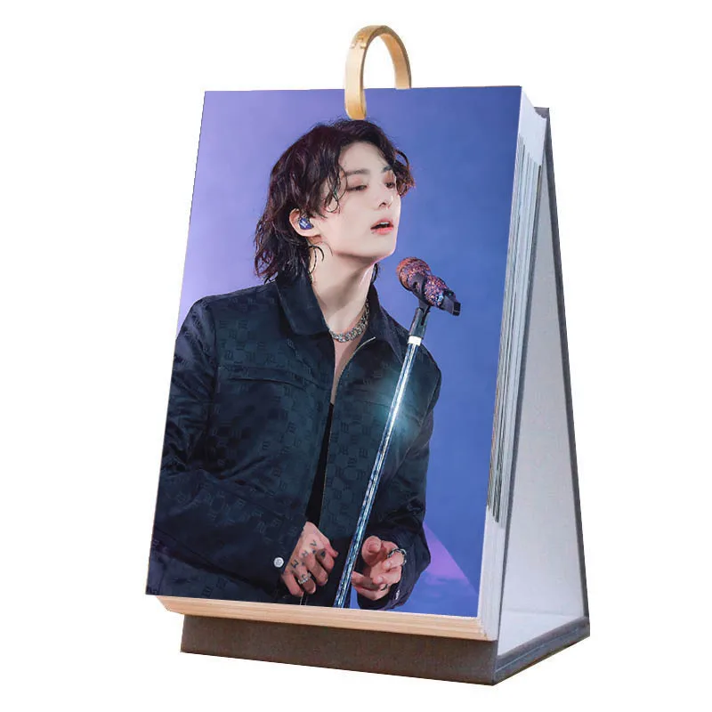 

2024 Year 54Pages Jung-kook Jeon Jungkook Desk Weekly Calendar Planner Desk Decoration