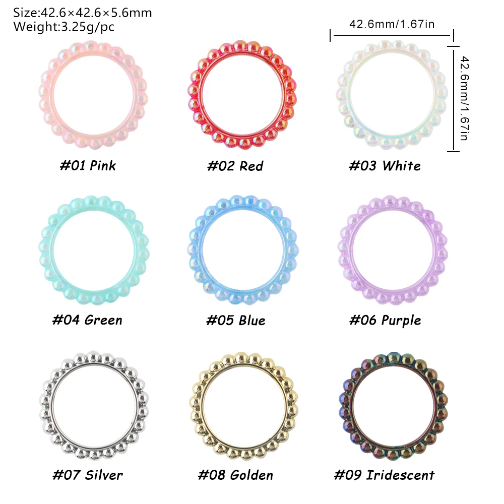 10/20 шт. акриловые круглые бусины в форме сердца