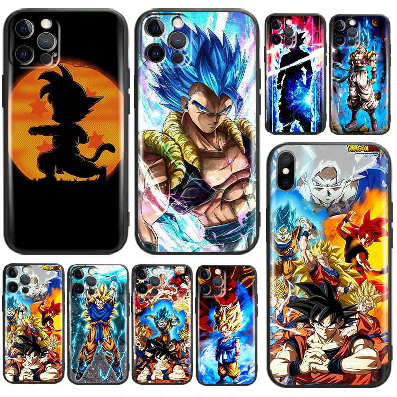 

Anime Dragon Ball For Apple iPhone 11 12 13 Pro Max 12 13 Mini X XR XS Max SE 6 6S 7 8 Plus Phone Case Liquid Silicon Soft