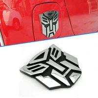 car 3d car stickers transformers badge decepticon emblem tail decal cool autobots logo car styling motorcycle car accessories