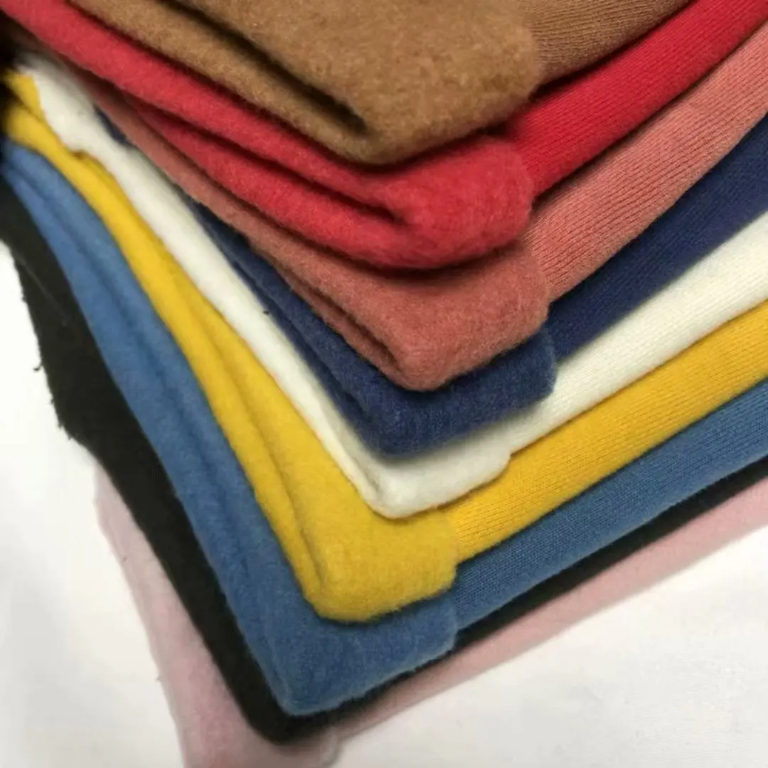 Утолщенный свитер вязаная ткань флисовая Высококачественная сохраняющая тепло
