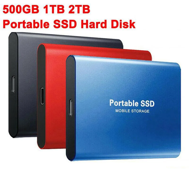 Высокоскоростной мобильный жесткий диск 4 ТБ/Φ/ТБ Type-C USB3.1 Портативный