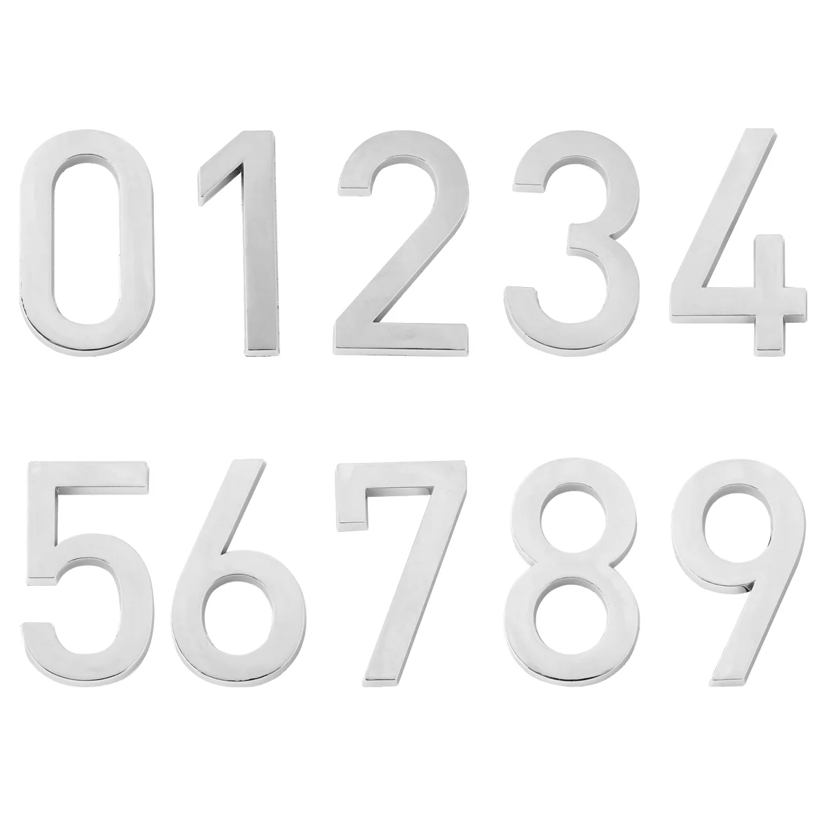 

10pcs Doorplate Prime Durable Door Address Sticker for Hotel