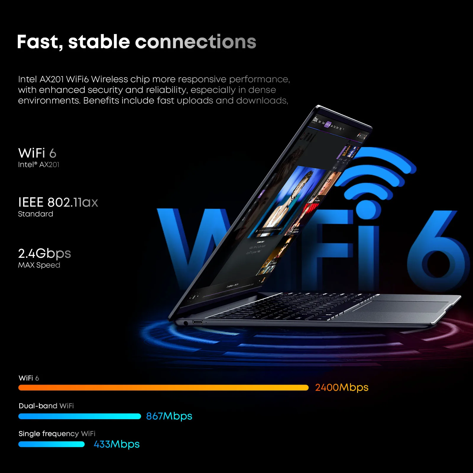 2022 CHUWI CoreBook X 14-дюймовый игровой ноутбук с экраном 2K Intel Core i3-10110U До 4 1 ГГц 8 ГБ 512 WIFI 6