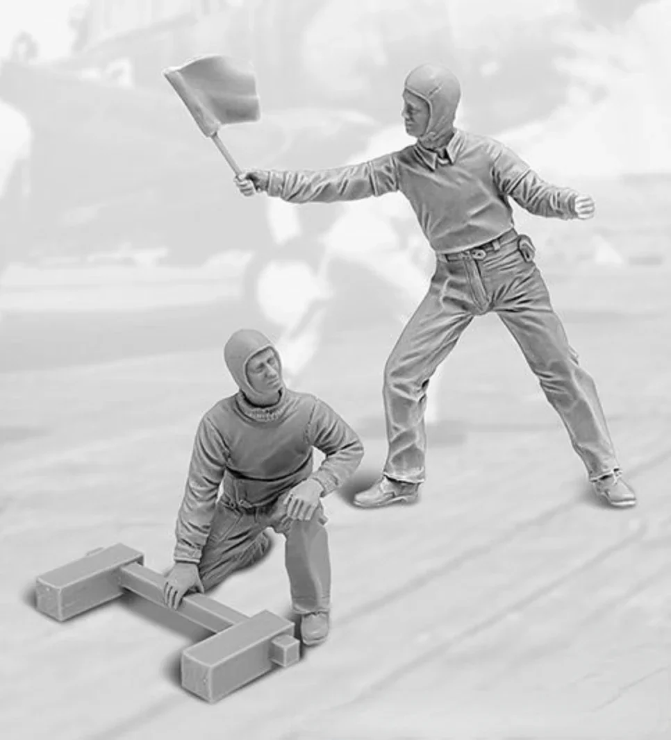 1/32 литые под давлением строительные детали набор из смолы солдат DIY комплект