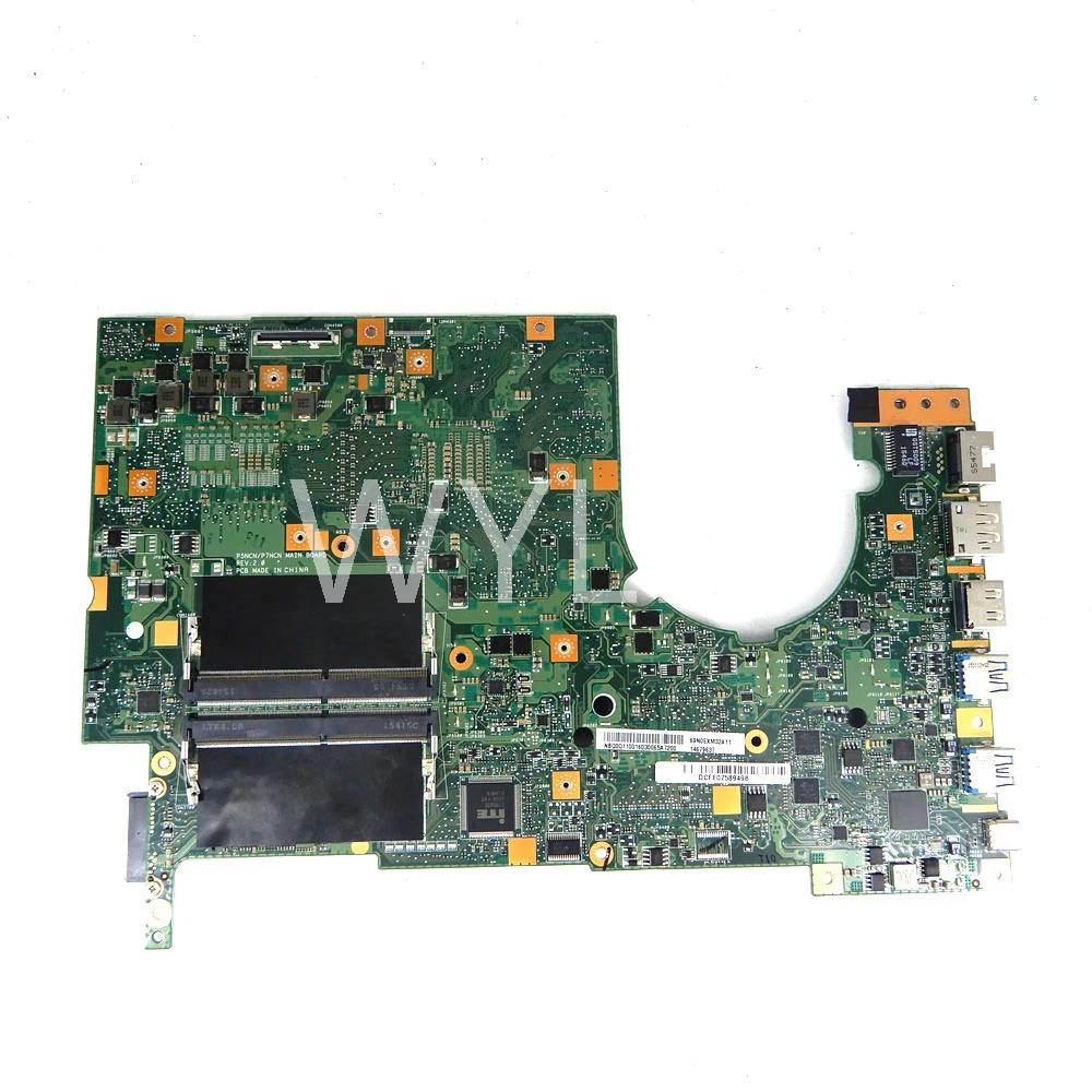 Материнская плата для ноутбука ACER Predator 15 G9-591 G9-591R G9-592 P5NCN/P7NCN i5-6300 CPU GTX970M GPU