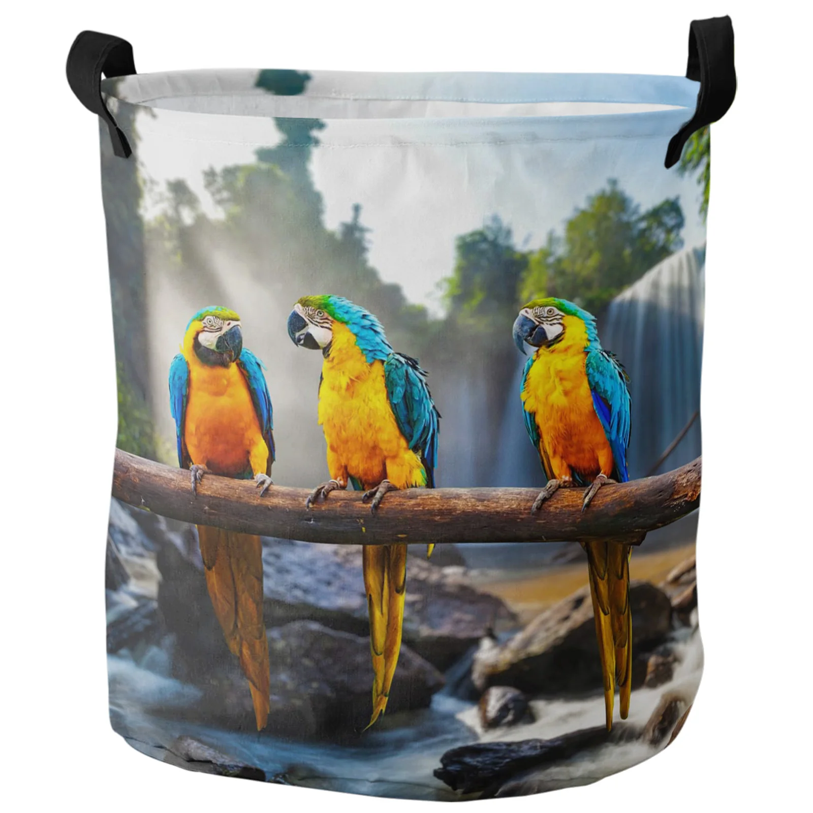 

Корзина для белья складная из ткани «Оксфорд»