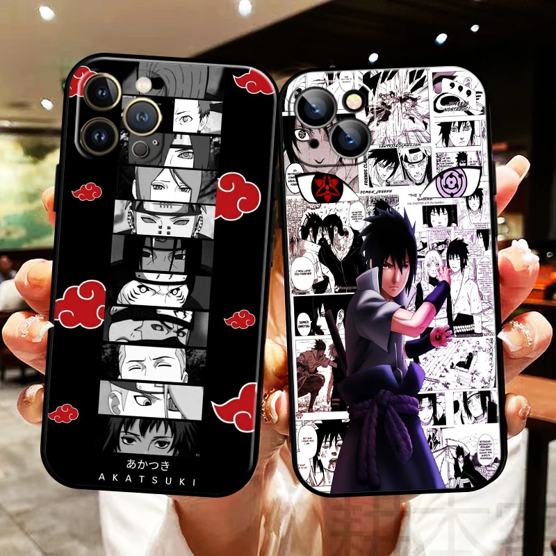 

Japan Naruto Akatsuki Comics For Apple iPhone 13 12 11 Pro Max 13 12 Mini 5 5s 6 6S 7 8 Plus SE2020 X XR XS Max Phone Case