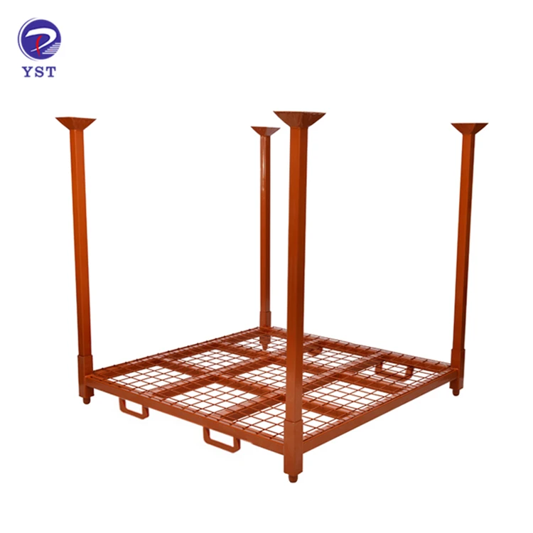 

High Quality Customizable Warehouse Heavy Duty Stackable Metal Steel Tire Storage Rack
