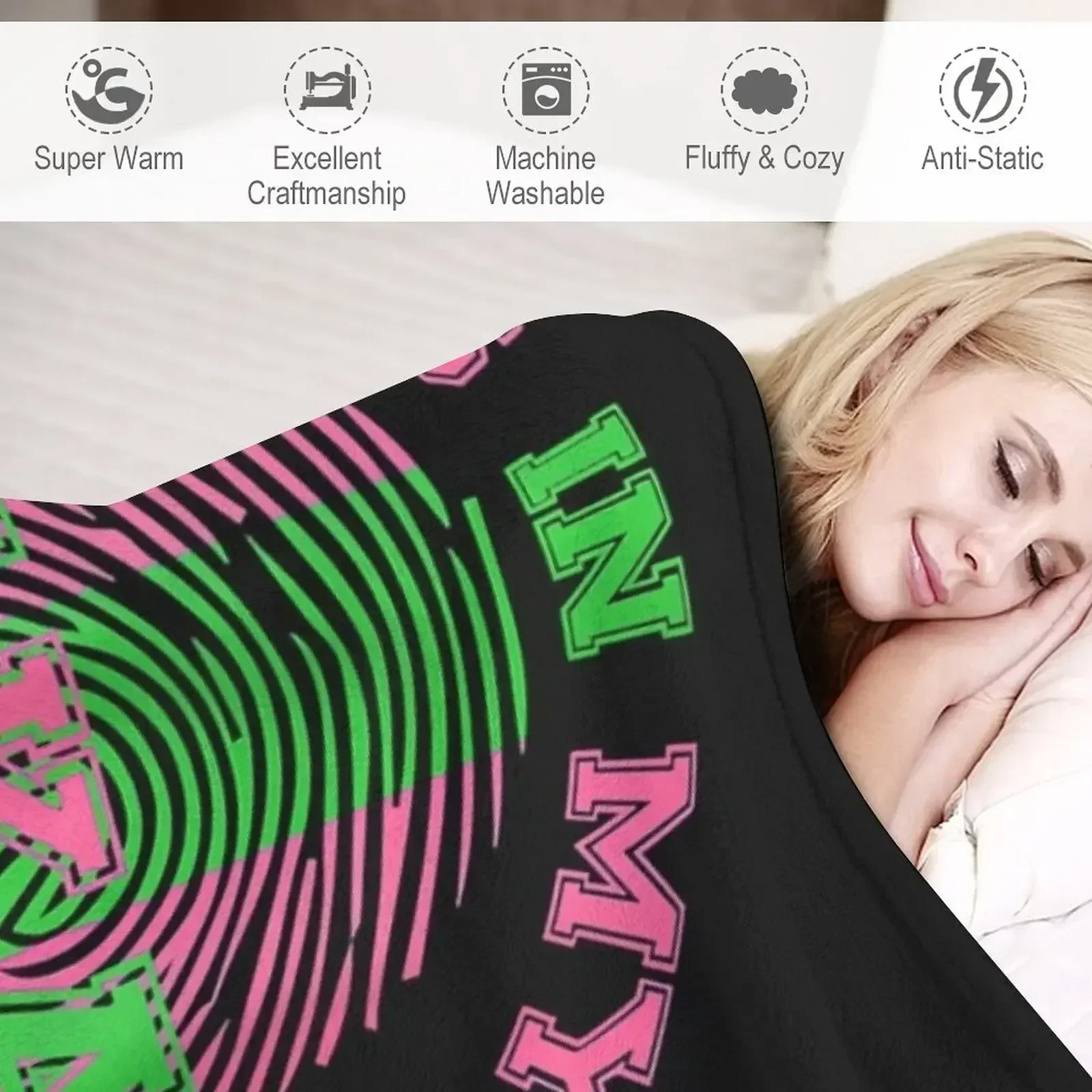 Футболка Это в моем ДНК Aka Paraphernalia Sorority 7 одеял аниме мягкие летние постельные