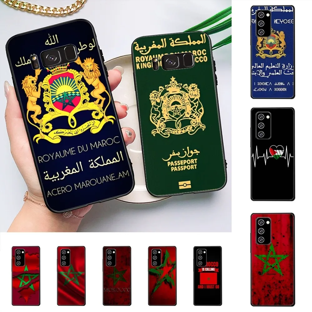 

Morocco Flag Passport Phone Case For Samsung J 7 plus 7core J7 neo J6 plus prime J6 J4 J5 Mobile Cover