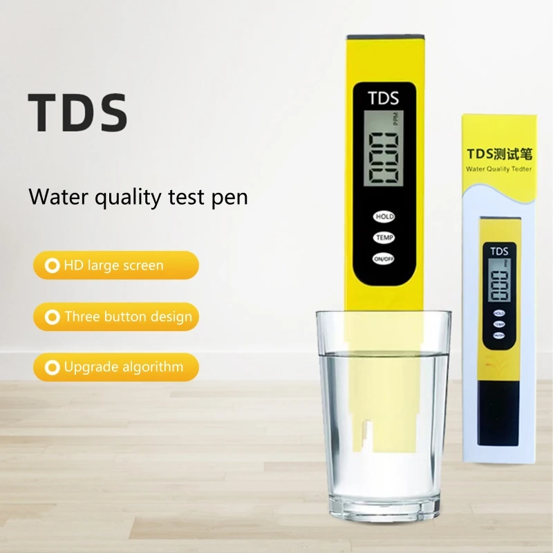 

Цифровые тестеры качества воды TDS, ручка для измерения растворенных твердых веществ M4YD