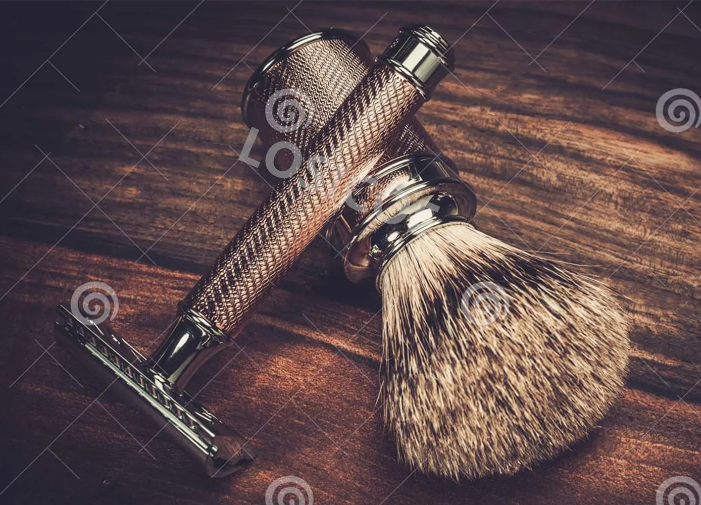

Vintage Hairdresser Tattoos Barber Tools Posters Kraft paper Interior Painting Restoring Wall Sticker Barber Shop Home Decor