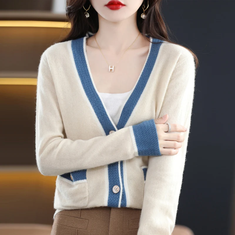 

Свитер женский, длинный кардиган оверсайз, вязаный свитер, Дамский свитер, зимний женский кашемировый свитер