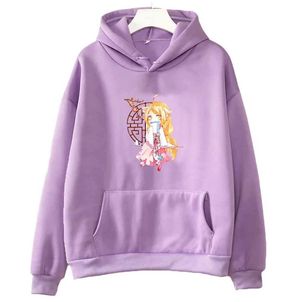 

Manga Fox Spirit Matchmaker Printing Hoodies Cute Female Anime Clothes Autumn Long Sleeve Pullover Comfortable Casual Sweatshirt